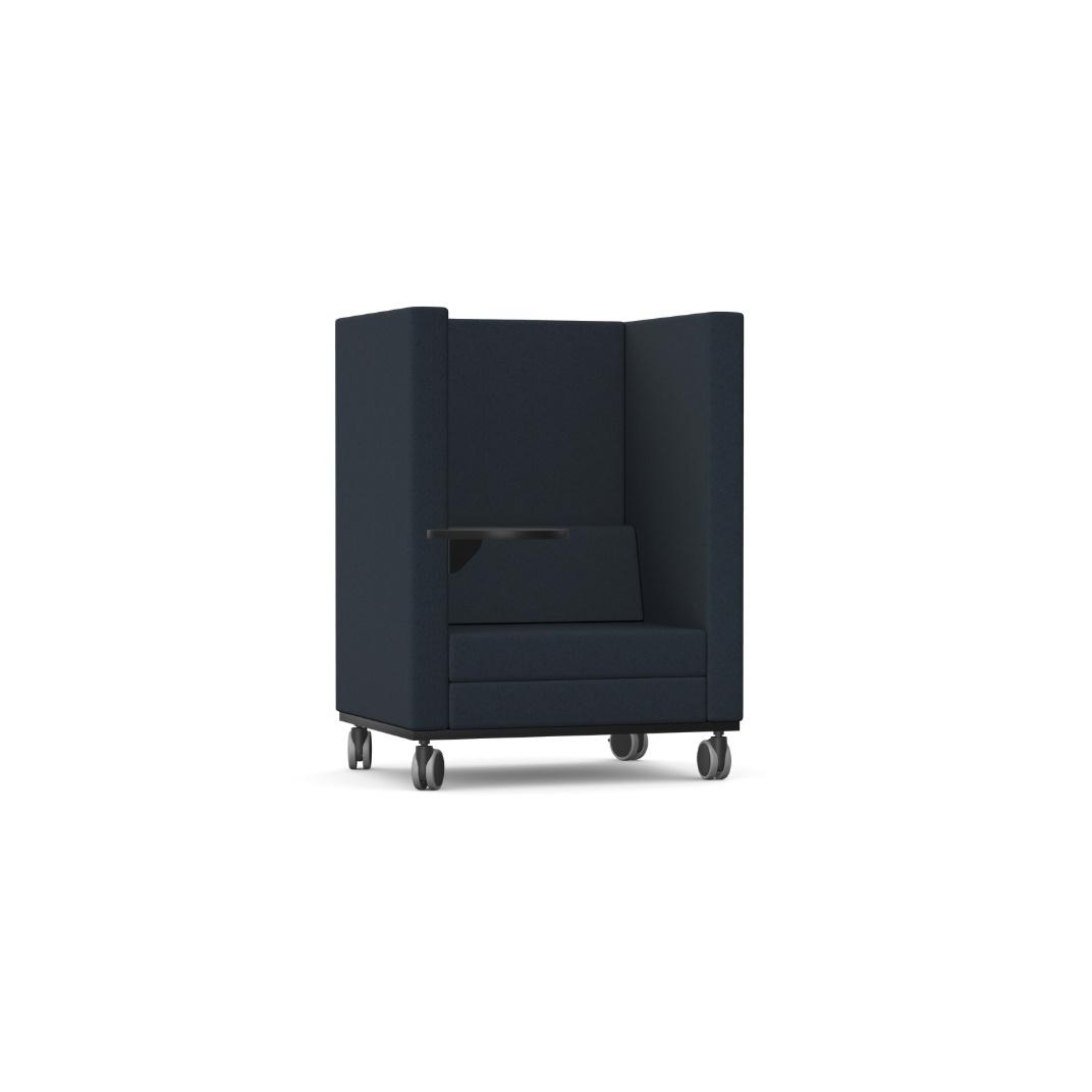 EM1-M-LH Move - High Back Sofa with Work Area