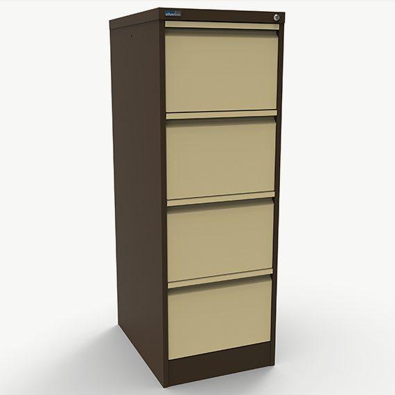 M:Line Filing Cabinet - Four Drawer Foolscap 