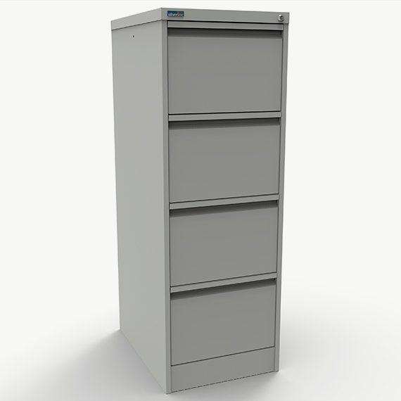 M:Line Filing Cabinet - Four Drawer Foolscap 