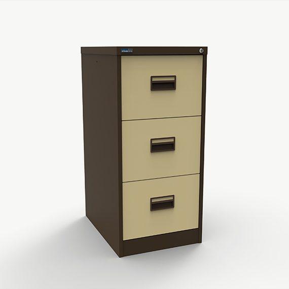 A4 Midi Filing Cabinet - Three Drawer 