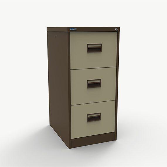 A4 Midi Filing Cabinet - Three Drawer 