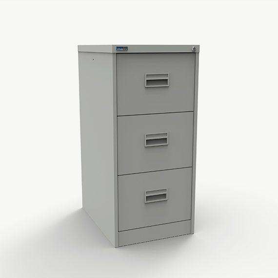 A4 Midi Filing Cabinet - Three Drawer 