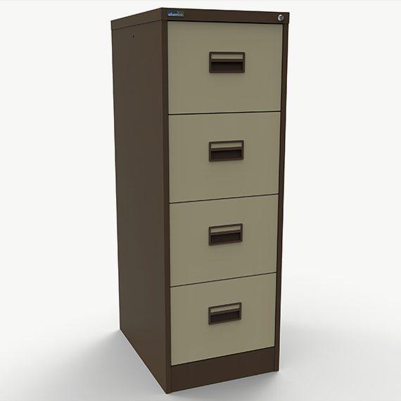 A4 Midi Filing Cabinet - Four Drawer 