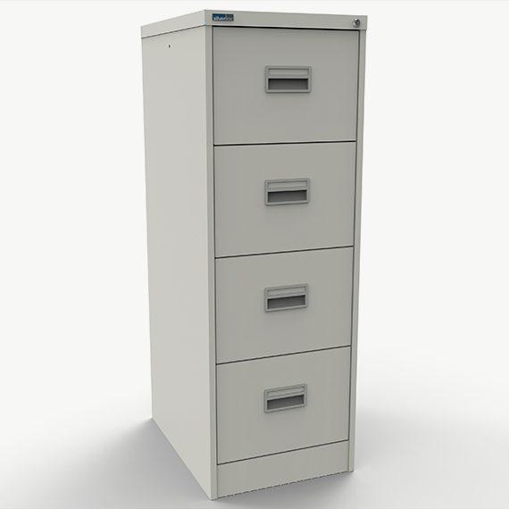 A4 Midi Filing Cabinet - Four Drawer 