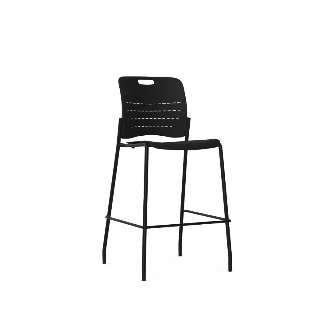 JNY05 - Jonny Multi-Purpose Chair 4 Leg Frame Stool with Glides