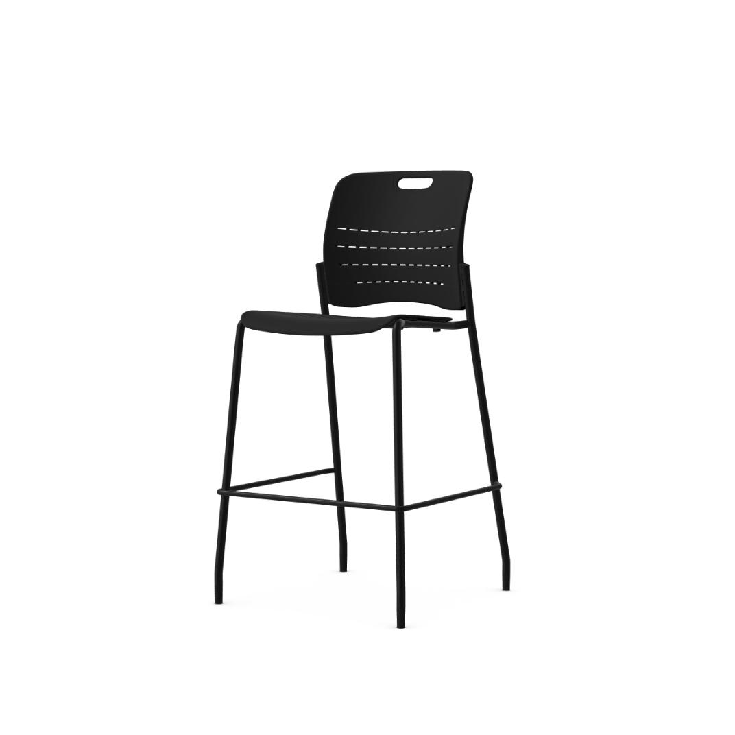 JNY05 - Jonny Multi-Purpose Chair 4 Leg Frame Stool with Glides