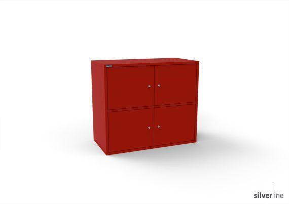 M:Line Four Personal Lockers with digital kitlock