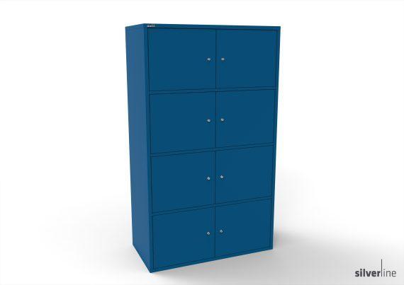 M:Line Eight Personal Lockers with digital kitlock