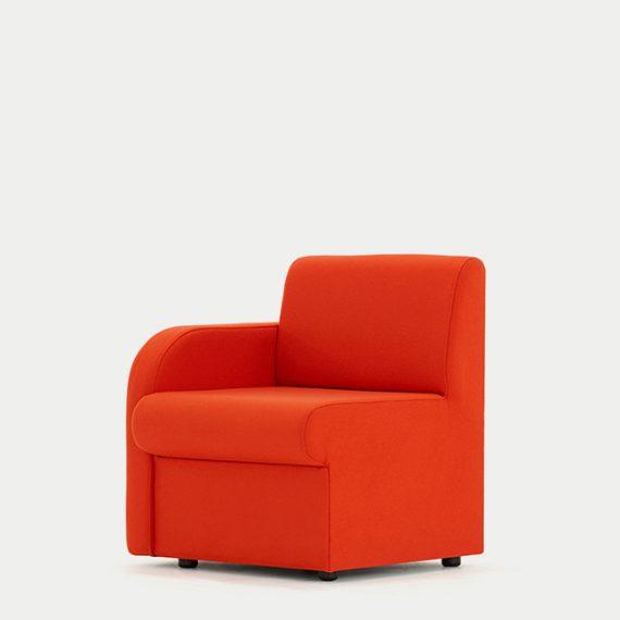 T1000R  Et'cetera Right Arm <p>Fully upholstered</p>