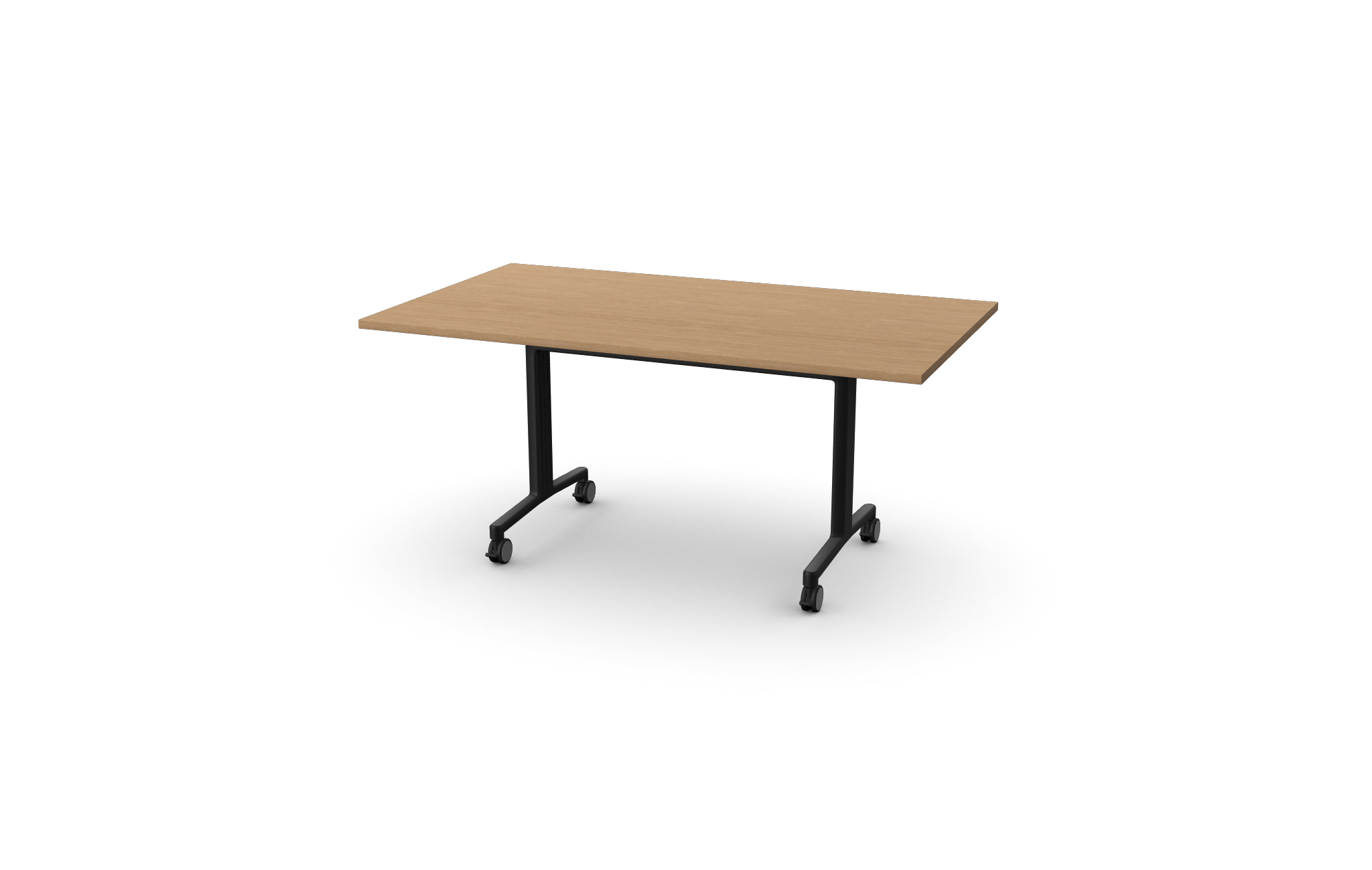 ARI1609RC Array Rectangular Collaborative Table - 1600mm x 900mm - Gas Assisted Lift