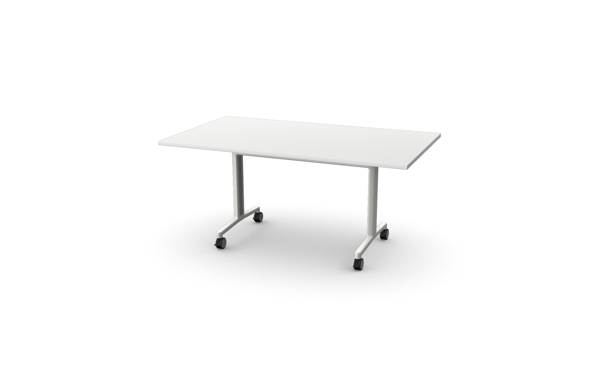 ARI1609RC Array Rectangular Collaborative Table - 1600mm x 900mm - Gas Assisted Lift