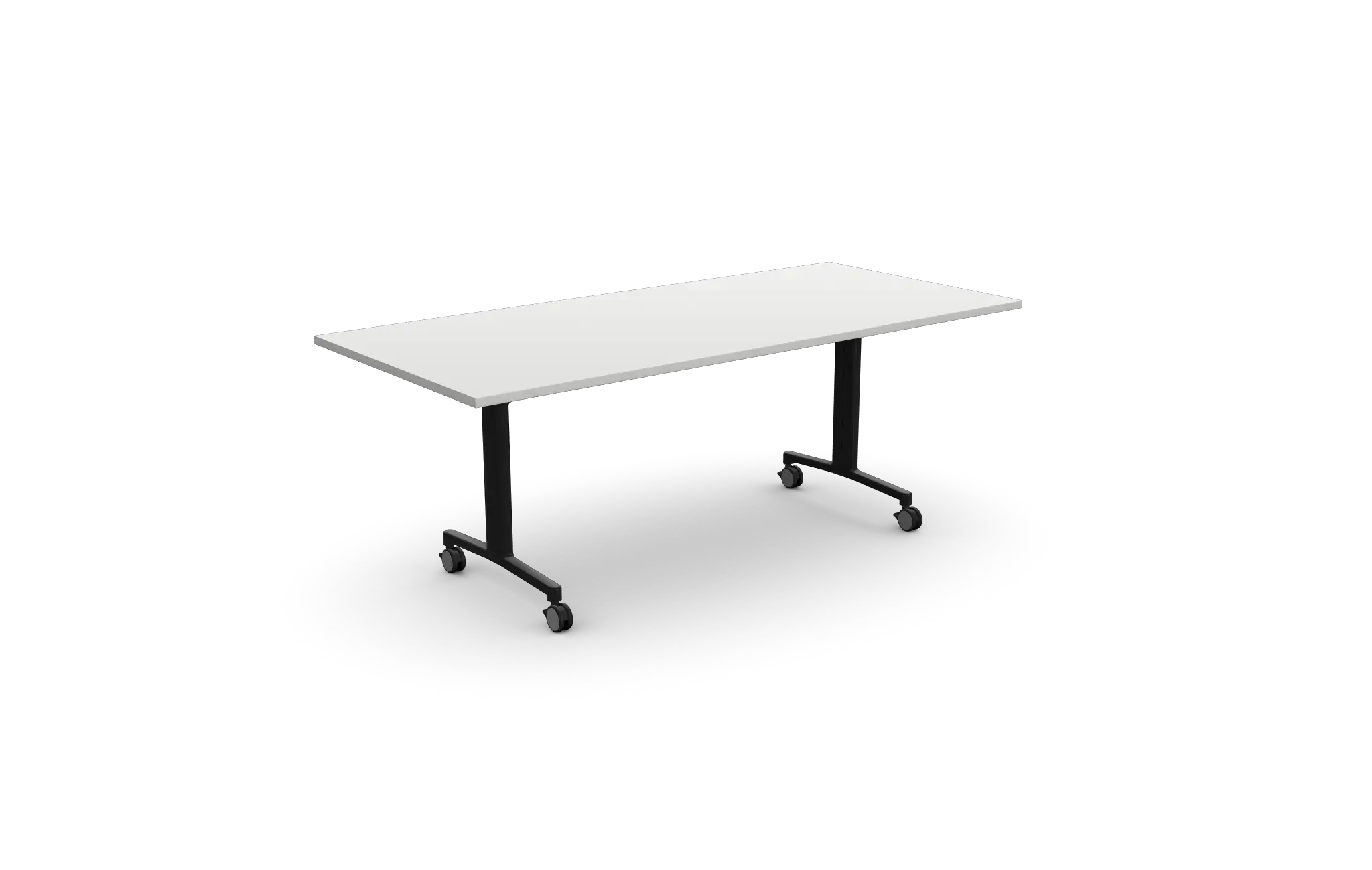 ARI2009RC Array Rectangular Collaborative Table - 2000mm x 900mm - Gas Assisted Lift