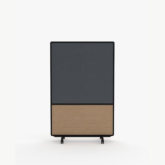 AW2012MF Adapt Wall with Fabric Upper Panels and MFC Lower Panels