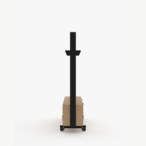 AW2012CHDW4 Adapt Wall with Coat Hanger and Sliding Door Unit