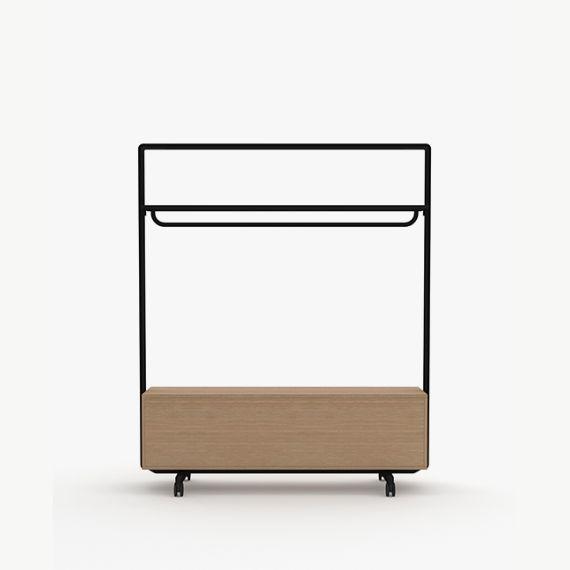 AW2012CHDW4 Adapt Wall with Coat Hanger and Sliding Door Unit