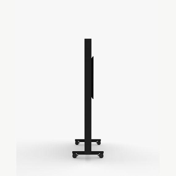 AW2016FFM Adapt Wall Media with Fabric Upper Panels and Fabric Lower Panels