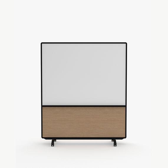 AM2016MD Adapt Wall with Drywipe Upper Panels and MFC Lower Panels