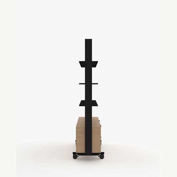 AW2016SH3DW4 Adapt Wall 3 Shelf Unit and Sliding Door Unit