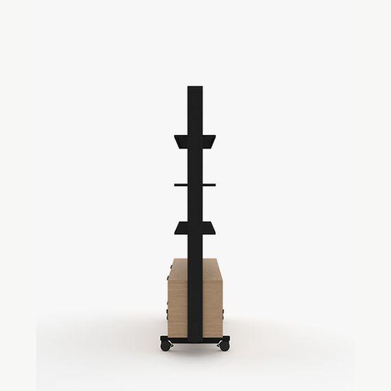 AW2016SH3DW4 Adapt Wall 3 Shelf Unit and Sliding Door Unit