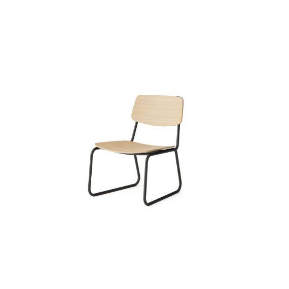 ANTLCU.NA.SK Antalya Lounge Chair with Skid Base