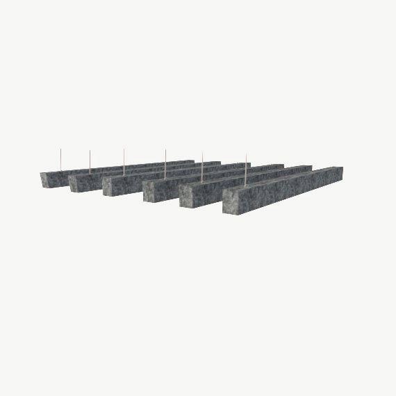 BREB150-20 Boxy Baffle 200mm drop with alu channel