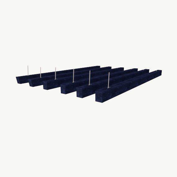 BREB200-20 Boxy Baffle 200mm drop with alu channel