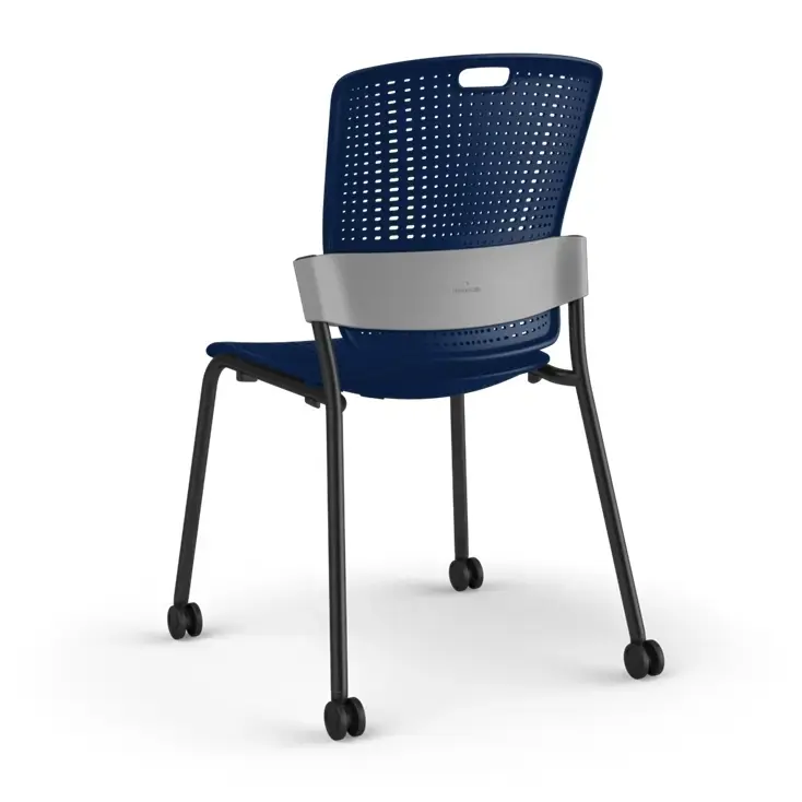 C20 Cinto Stacking Armless Chair with Castors