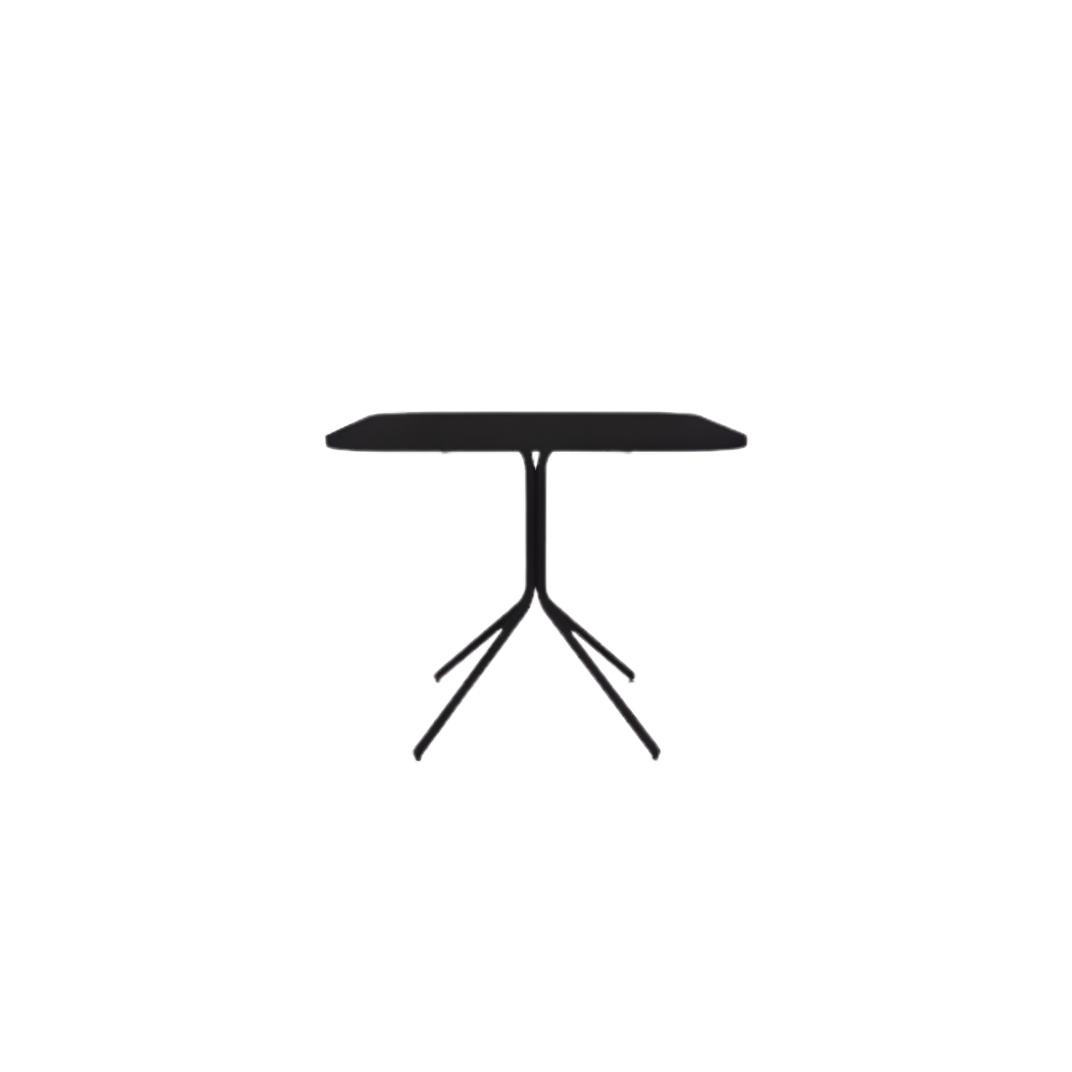 FNT.90SR.BK Font Table - 900mm x 900mm x 740mm