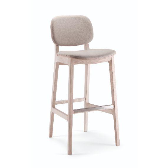 VERBAS Verge Stool with Upholstered Seat Pad