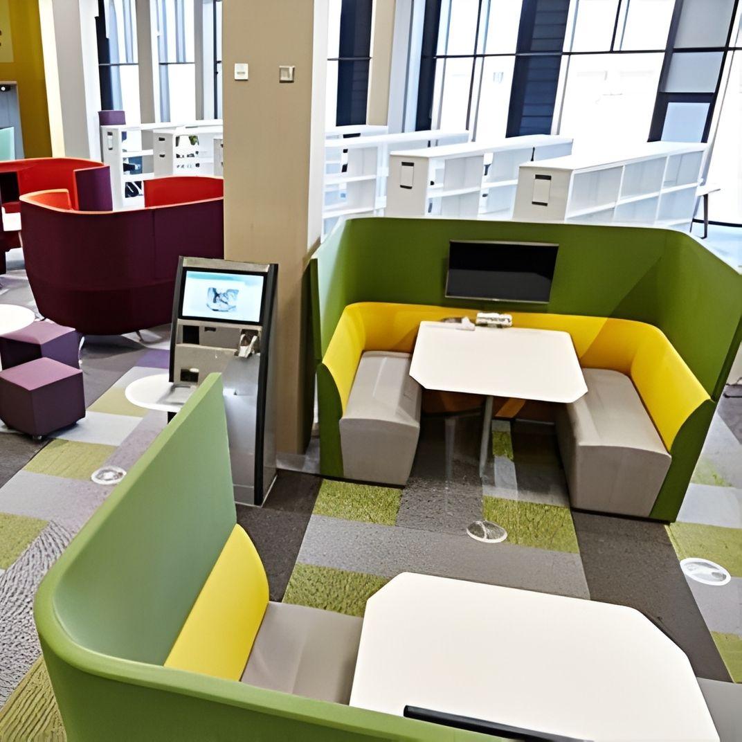 AD-85 Away From The Desk - Enclosed Media Den (6-8 people)