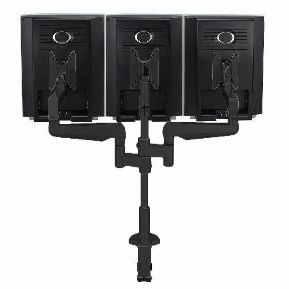 CMS2978B -  Ascend Multimount Triple Screen with Desk Clamp 