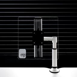 XSTREAMCOMB03W - X-Stream Single Beam Front End Adjustment Monitor Arm with Through Desk and Clamp Fixing