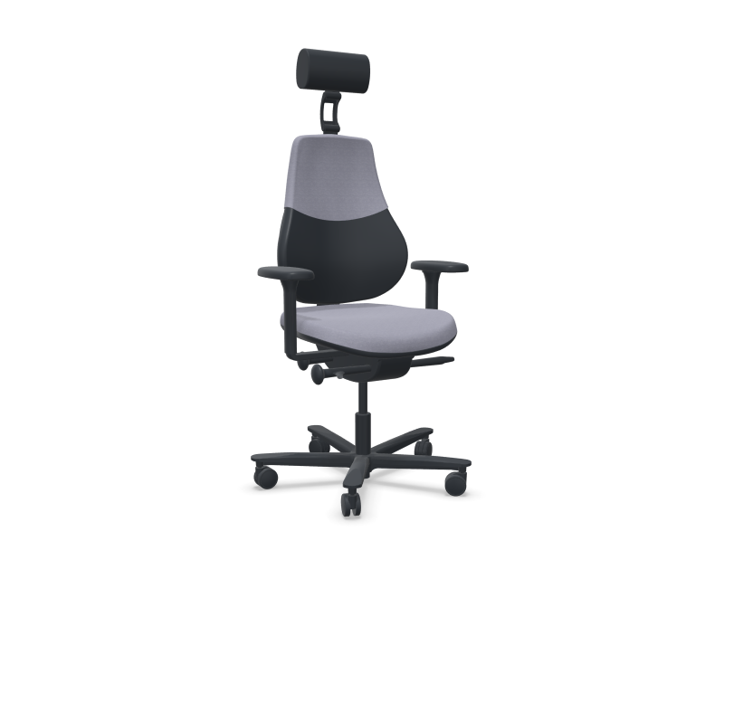 Orangebox - FLO - HBAH - Highback Swivel Ergonomic Task Armchair With Headrest