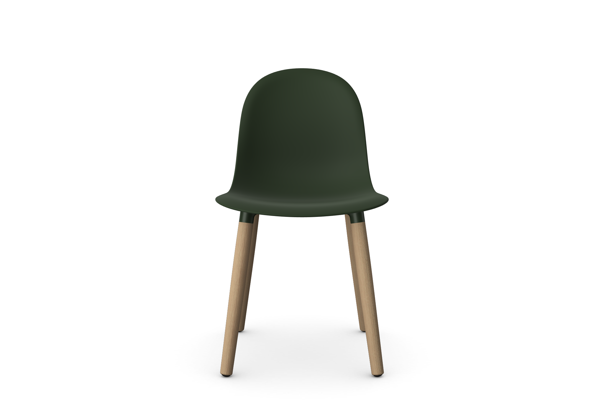 KIN103 - Kin Side Chair, Wood Legs