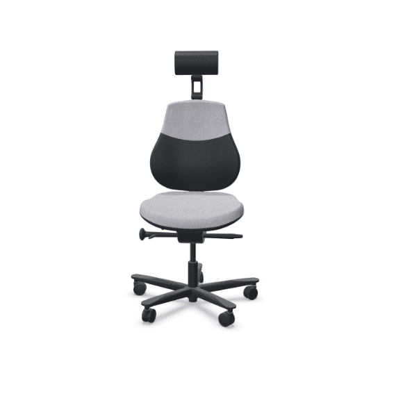 FLO - MBH - Midback Swivel Ergonomic Task Chair With Headrest