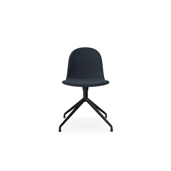 KIN104U3 Kin Side Chair With 4 Star Swivel Base, Upholstered Shell