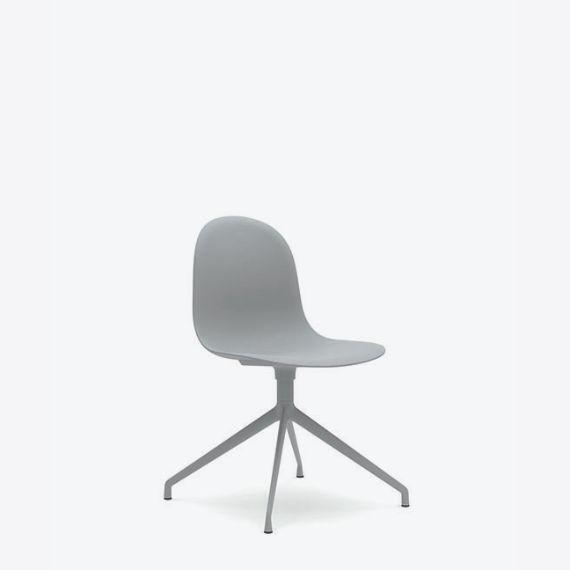 KIN104 Kin Side Chair With 4 Star Swivel Base