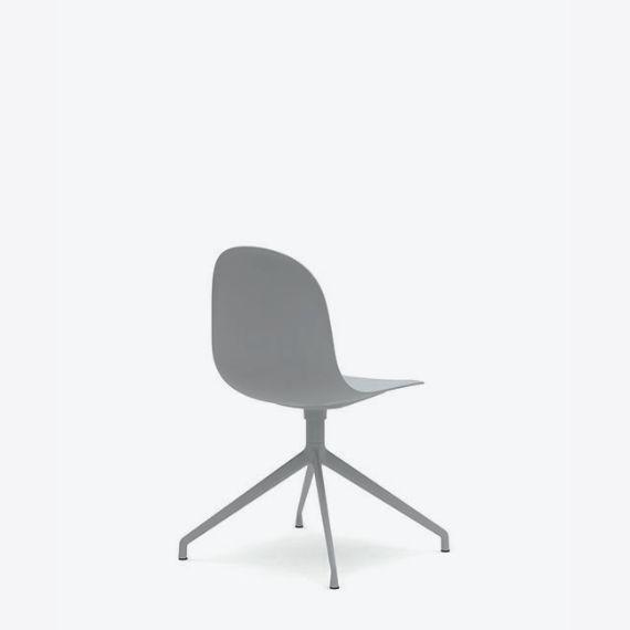 KIN104 Kin Side Chair With 4 Star Swivel Base