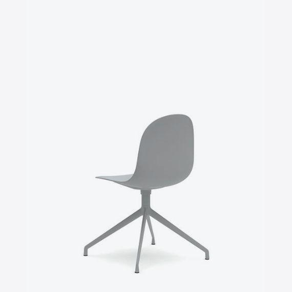 KIN104 Kin Side Chair With 4 Star Swivel Base