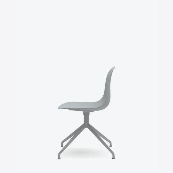 KIN104 Kin Side Chair With 4 Star Swivel Base