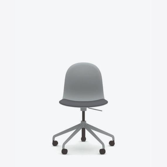 KIN105U1 - Kin Side Chair, 5 Star Swivel Base with Upholstered Seat Pad*