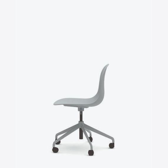 KIN105 - Kin Side Chair, 5 Star Swivel Base