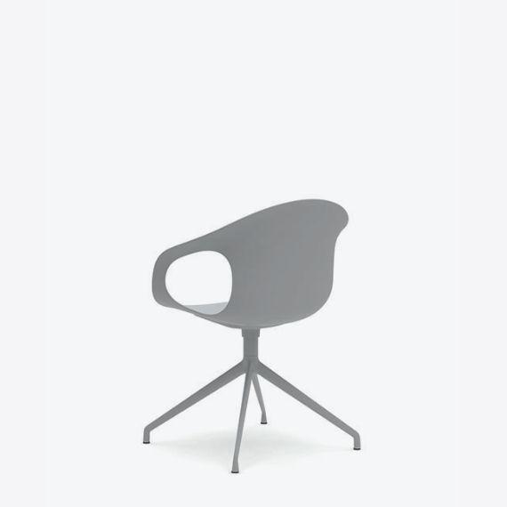 KIN204 Kin Arm Chair With 4 Star Swivel Base
