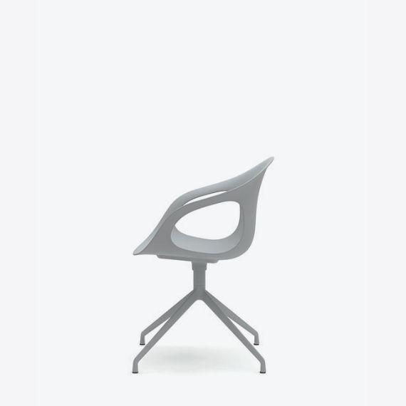 KIN204 Kin Arm Chair With 4 Star Swivel Base