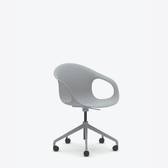 KIN205  - Kin Arm Chair, 5 Star Swivel Base