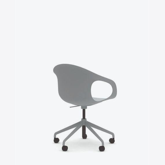 KIN205  - Kin Arm Chair, 5 Star Swivel Base