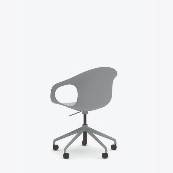 KIN205  - Kin Arm Chair, 5 Star Swivel Base