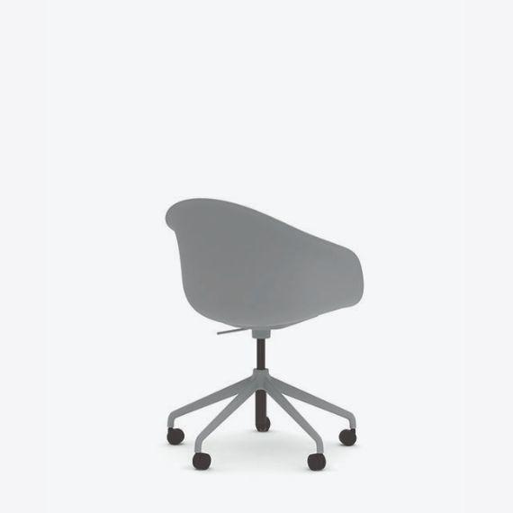 KIN305 Kin Tub Chair With 5 Star Swivel Base