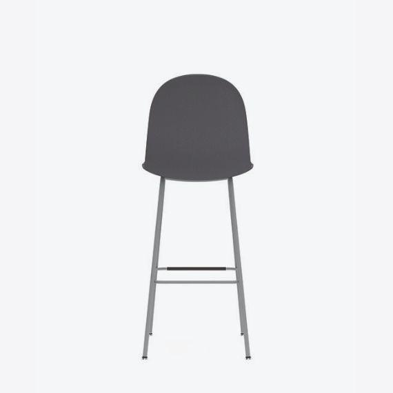 KIN602U3 Kin High Back Stool With 4 Leg Frame, Upholstered Shell