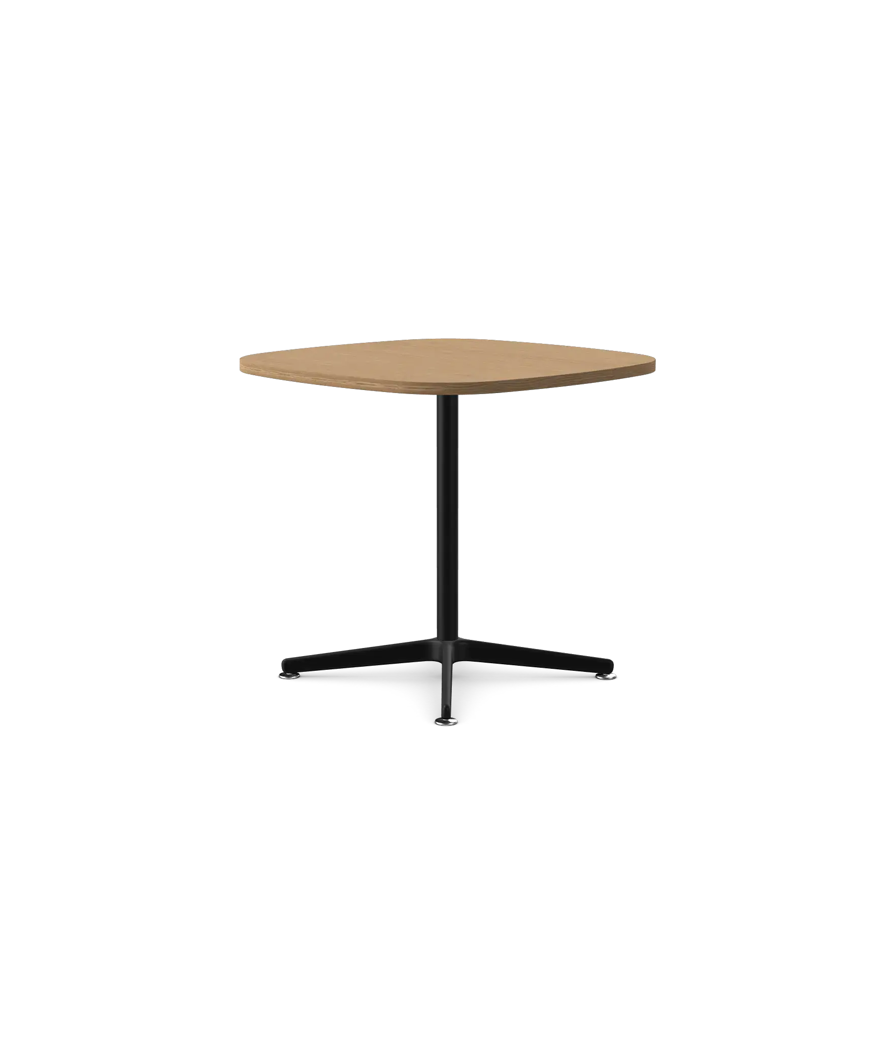 ALP08SS Ad-Lib Soft Square Meeting Table - 800mm x 800mm x 740mm